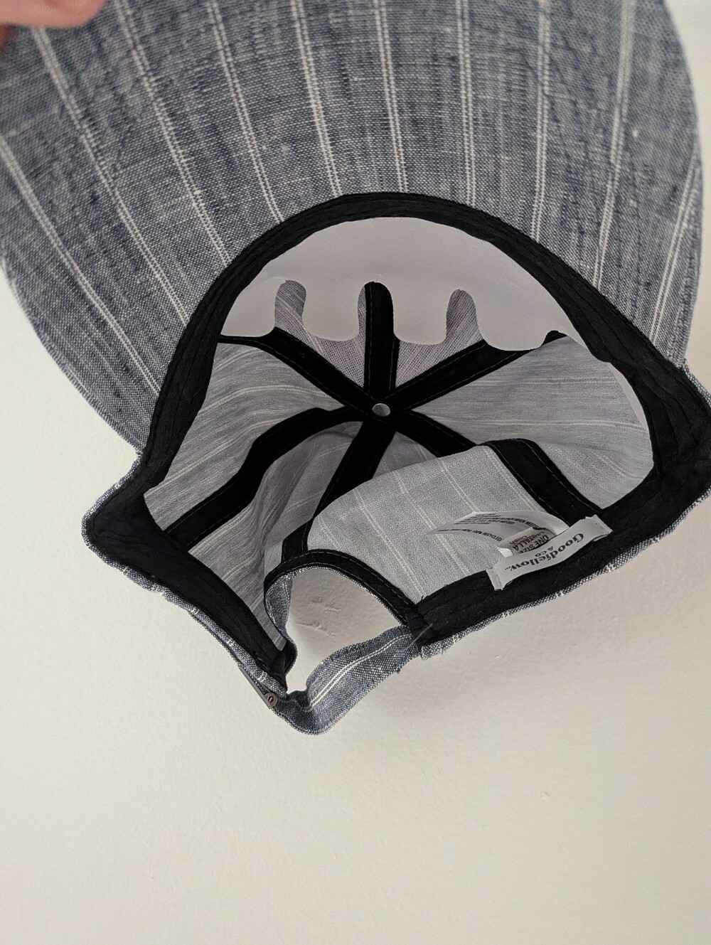 Goodfellow & Co. Striped Chambray Baseball Hat - Picture 3 of 7